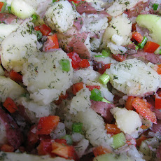 Cucumber-Dill Salad With Feta Cheese