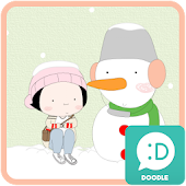 옥철이 겨울 카카오톡 테마 - Brainpub for Theme