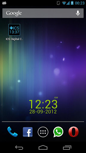 免費下載個人化APP|ICS Digital Clock Widget app開箱文|APP開箱王