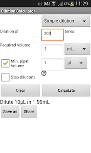 How to mod Dilution Calculator (Free) 2.6 apk for laptop