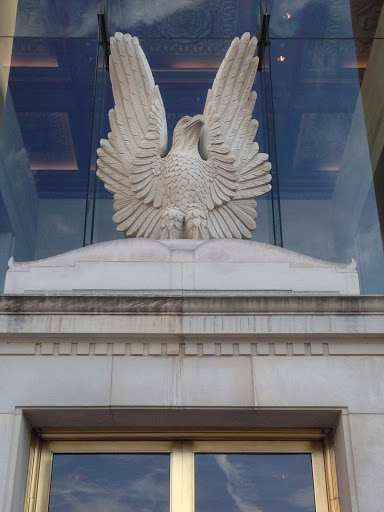 US Courthouse Eagle Statue