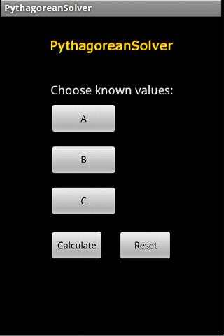 PythagoreanSolver