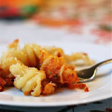 Baked Mac & Cheese with Marinara