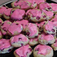 Cranberry Orange Cookies With Crystallized Ginger