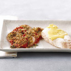 Poached Halibut with Saffron Orange Aïoli
