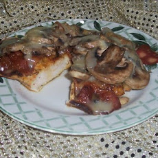 Bacon Mushroom Chicken for 2