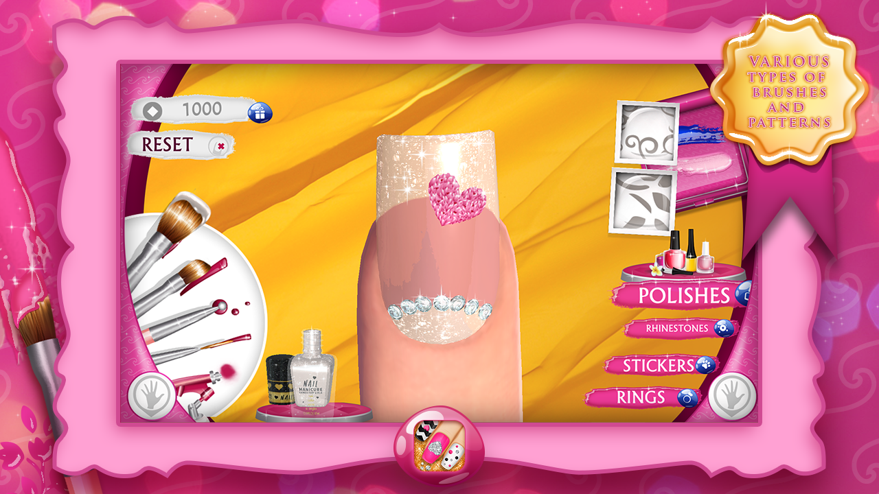 Android application Nail Manicure Games For Girls screenshort