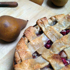 Pear Cranberry Pie