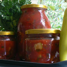 Canned Chunky Tomato and Vegetable Sauce