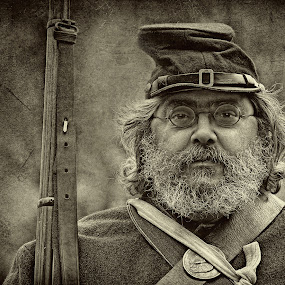 Portrait Of A Union Soldier by Pat Abbott - Photoshop Art People ( portraits, people, historic )