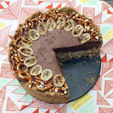 No-Bake Fat Elvis Peanut Butter & Banana Pie