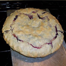 Dianne's Rhubarb Custard Pie