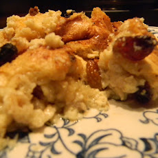 Candy Cap Bread Pudding