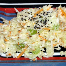 Wasabi Coleslaw