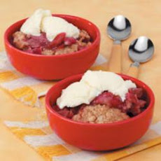 Rhubarb Crunch