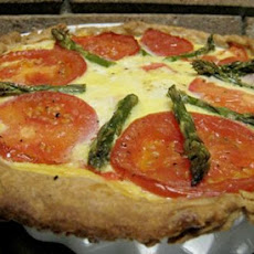 Crab Asparagus Tart