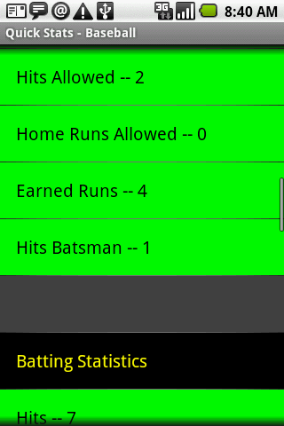 免費下載運動APP|Quick Stats for Baseball app開箱文|APP開箱王