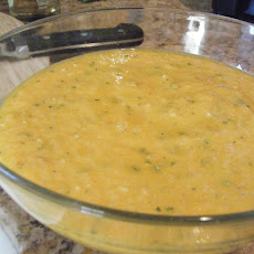 Curried Charentais Melon Gazpacho