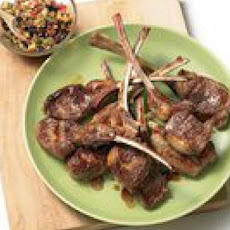 Grilled Lamb Chops with Lemon Relish