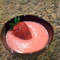 Strawberry Lemon Pudding