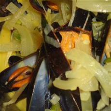 Mussels in Curry Cream Sauce