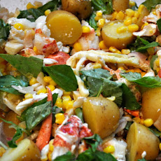 Lobster, Corn, and Potato Salad