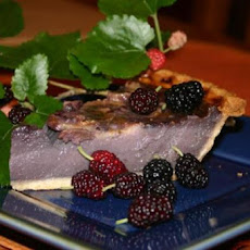 Mulberry Cream Pie