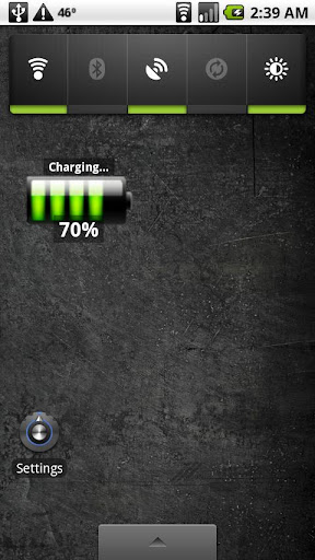 Battery Percentage Widget