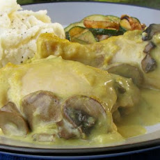 Easy Spicy Chicken & Mushrooms