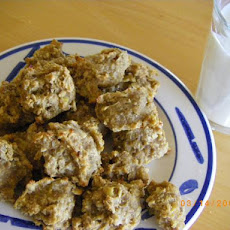 Healthy Banana Drop Cookies