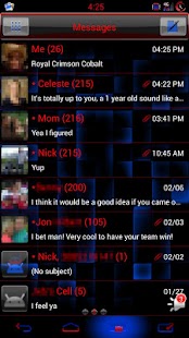 How to download GO SMS Royal Crimson Glass patch 1.3 apk for laptop