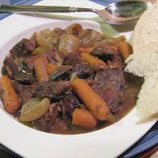 Beef Burgundy Aka Boeuf Bourguignon a La Ivo