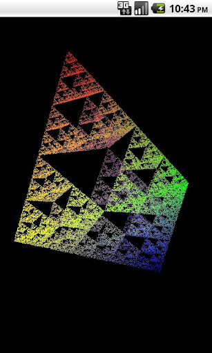 OpenGL ES Sierpinski Gasket