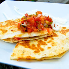 Chicken Ranch Quesadillas