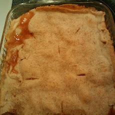 Grandpa Roy's Fresh Peach Cobbler
