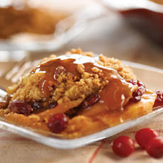 Apple Cranberry Peanut Butter Crisp