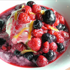 Berries Aux Creme D'orange for Chef Flower