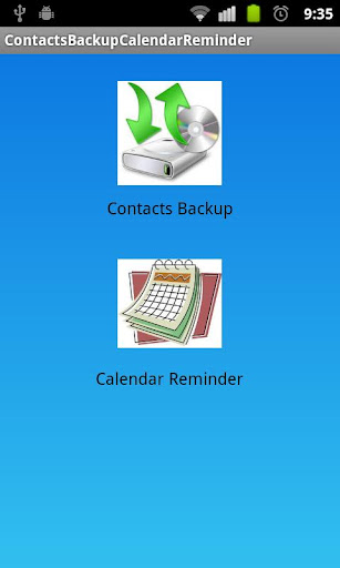 Contacts Calendar Tools