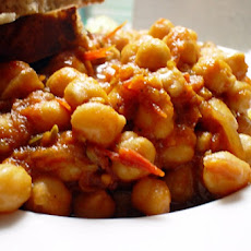 Moosewood Chickpea and Artichoke Heart Stew