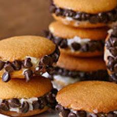 Choco-Coconut Cookie Sandwiches