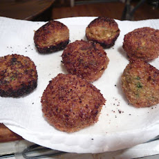 Cheesy Spinach and Rice Balls