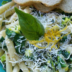 Fusilli With Creamed Leek and Spinach
