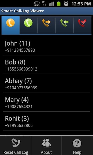 Smart Call-Log Viewer