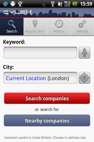 Cylex local search