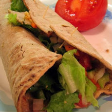 Hummus and Veggie Wrap