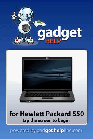 HP 550 Laptop - Gadget Help