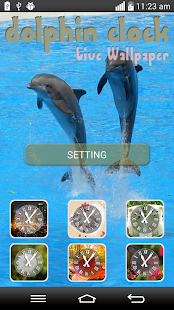 How to download Dolphin Clock Live Wallpaper 1.0 mod apk for bluestacks