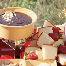 Chocolate Coconut-Cream Fondue