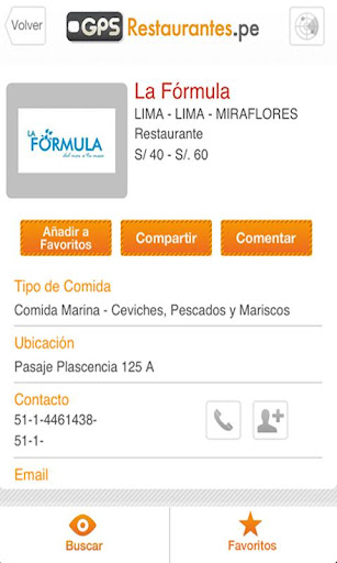 GPS Restaurantes