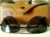 Lentes Ray Ban Negros Tipo Aviador Con Estuche